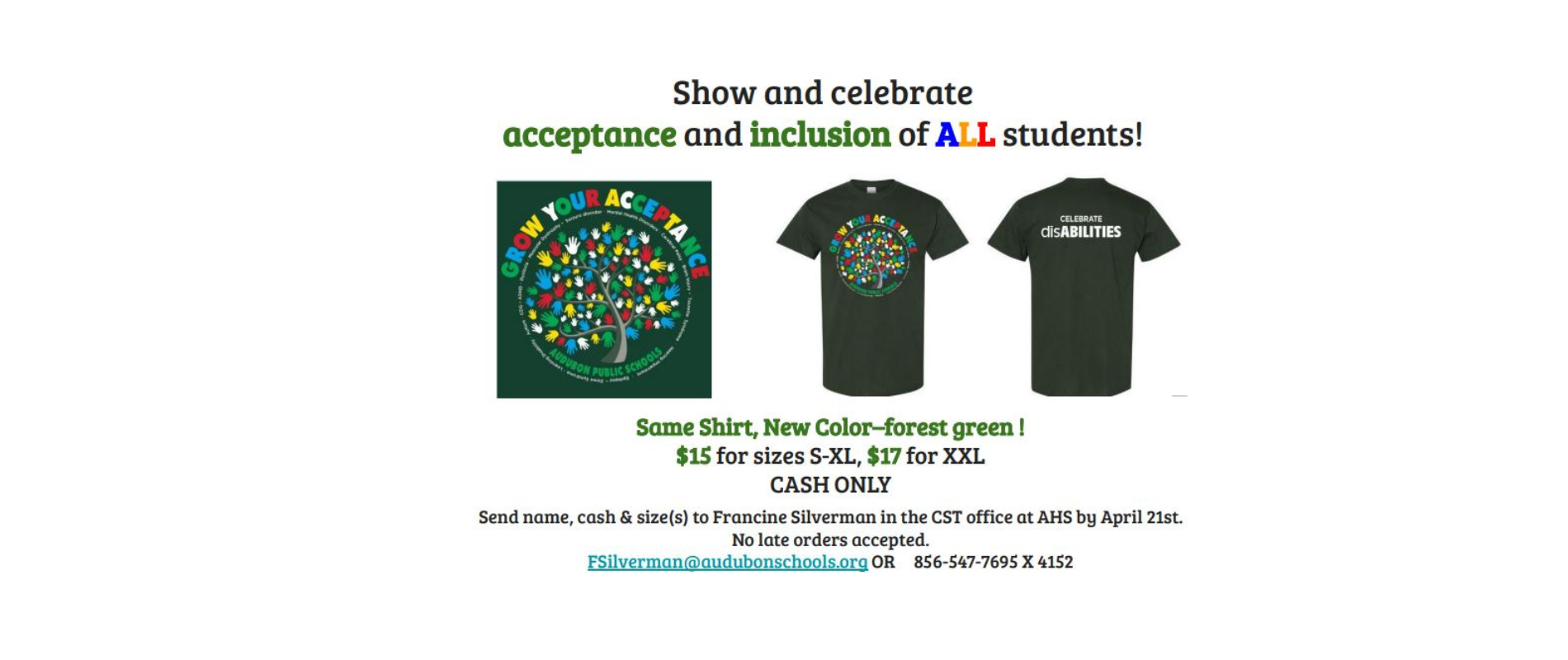 Inclusion T Shirts 2023